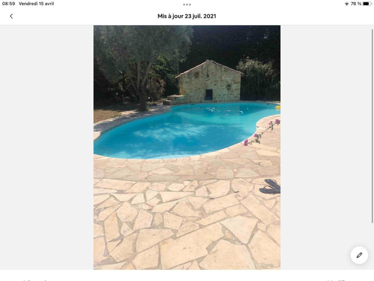 Studio Oustaou Acces Piscine Marsilia Exterior foto